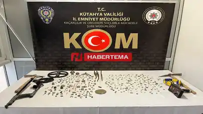 Kültür ve Turizm Bakanlığı ekipleri, tarihi eser kaçakçılarına yönelik gerçekleştirdiği operasyonda 1 kişiyi gözaltına aldı.