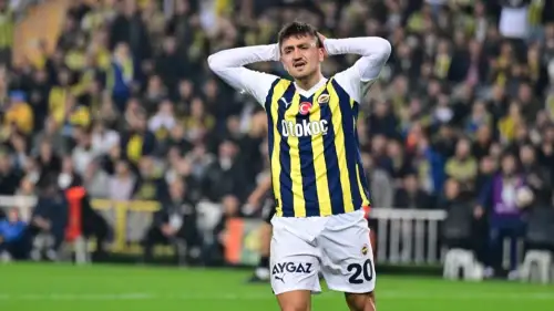 Derbi öncesi Fenerbahçe'de sakatlık: Cengiz Ünder Galatasaray'a karşı forma giyemeyecek
